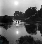 Fishing, River Wharfe, Harewood Bridge